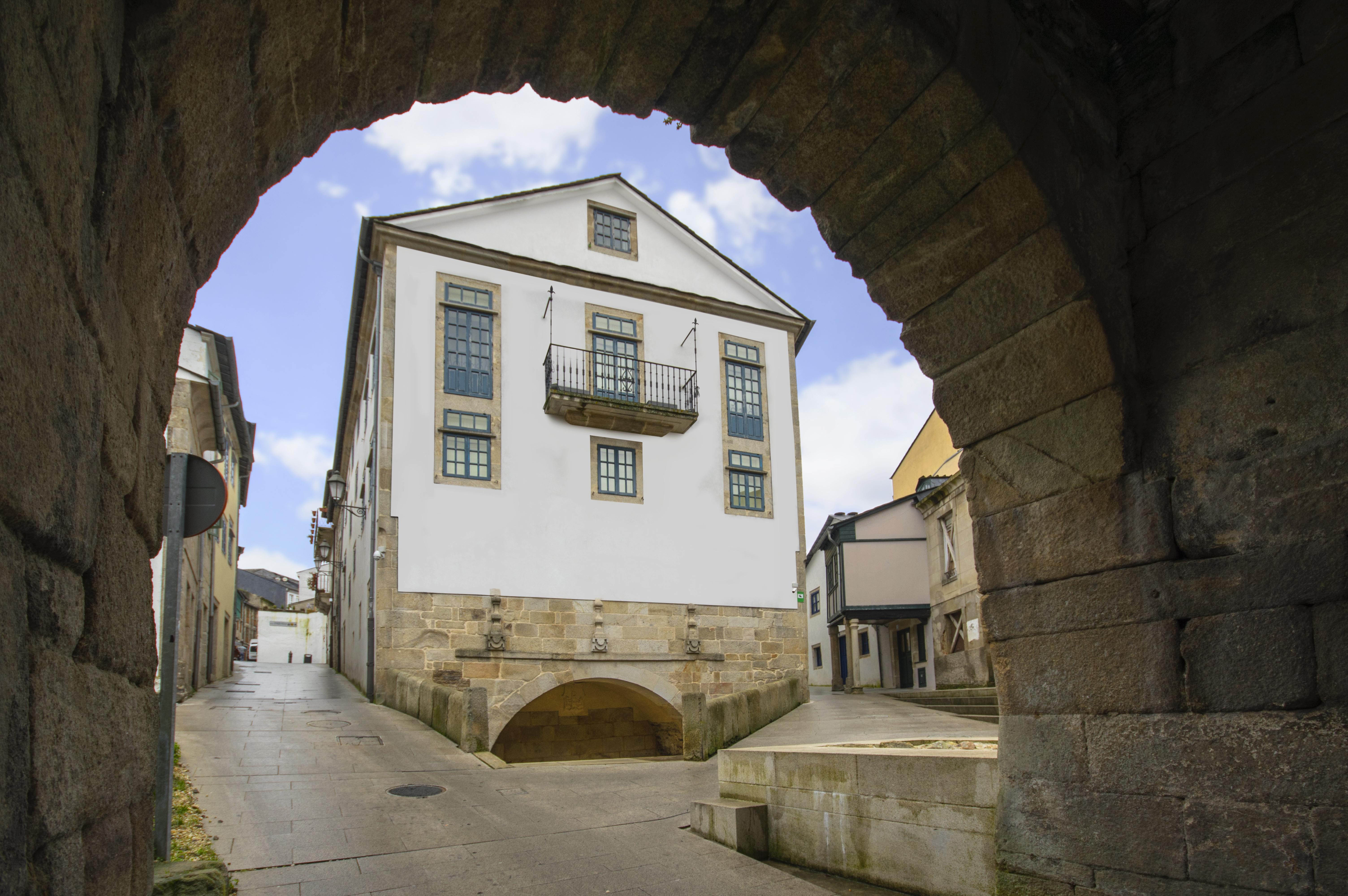 Hotel Monumento Pazo De Orban Lugo Exteriör bild