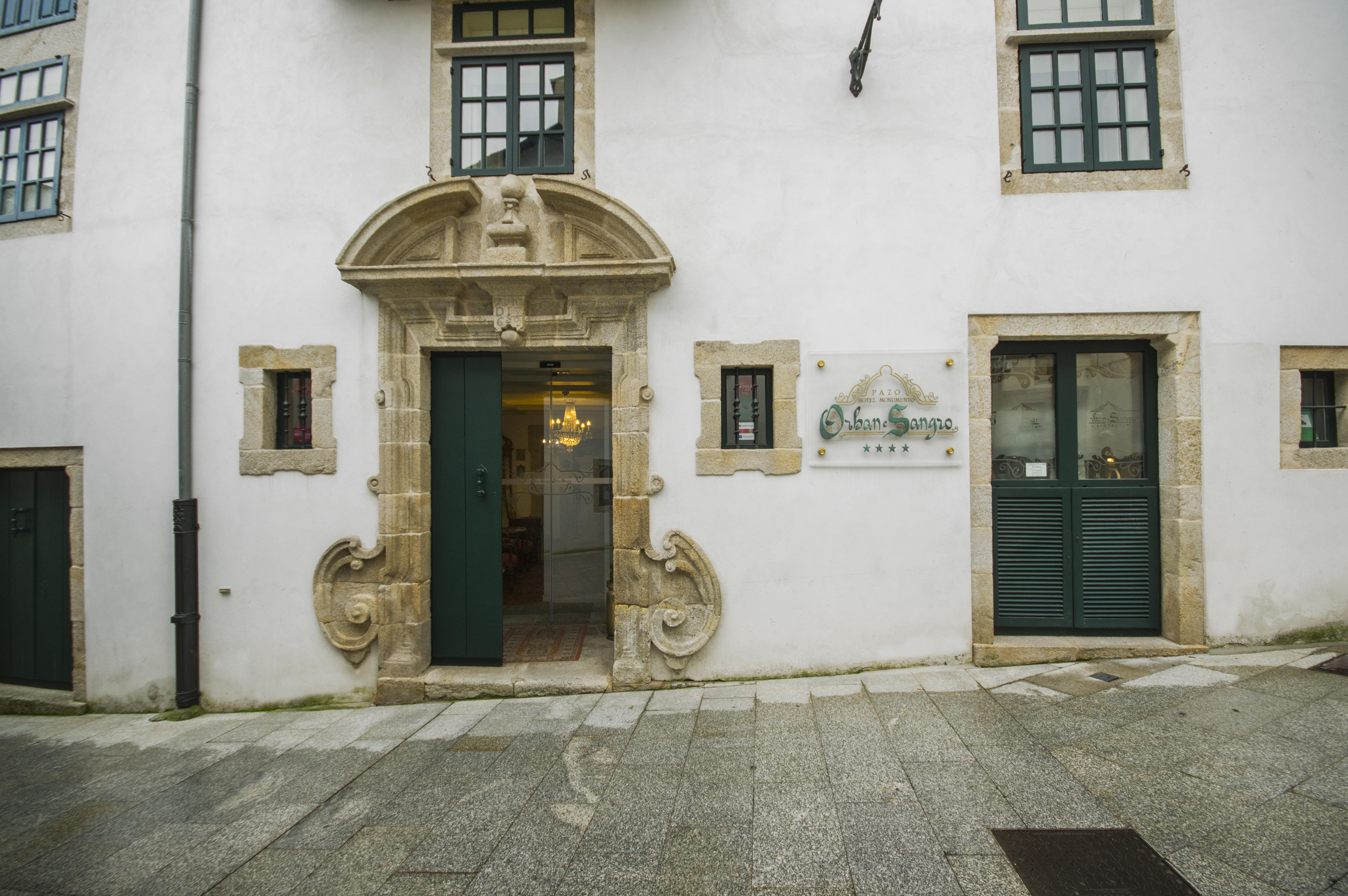 Hotel Monumento Pazo De Orban Lugo Exteriör bild